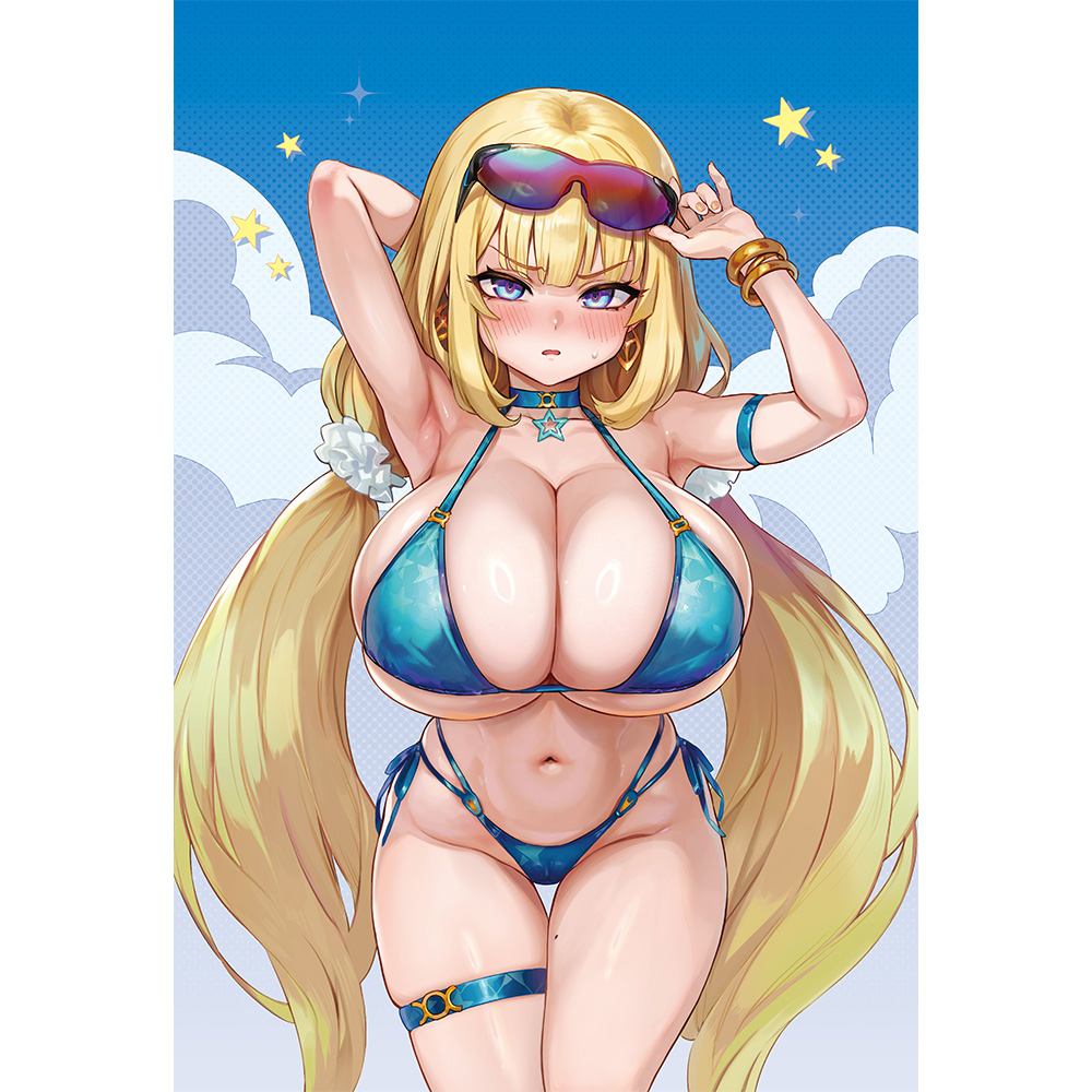 [ゴエティア・ショック]まくらカバー(アリシア/水着&水着(日焼けVer.)) Image 2 | AniSmile