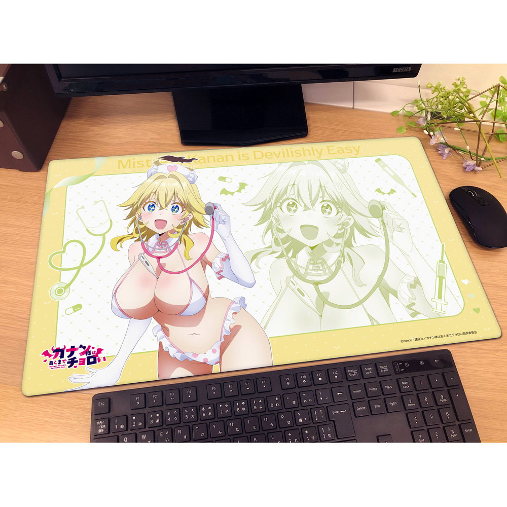 [カナン様はあくまでチョロい]描き下ろしラバーマット(ジャンヌ/ナース水着) Image 2 | AniSmile