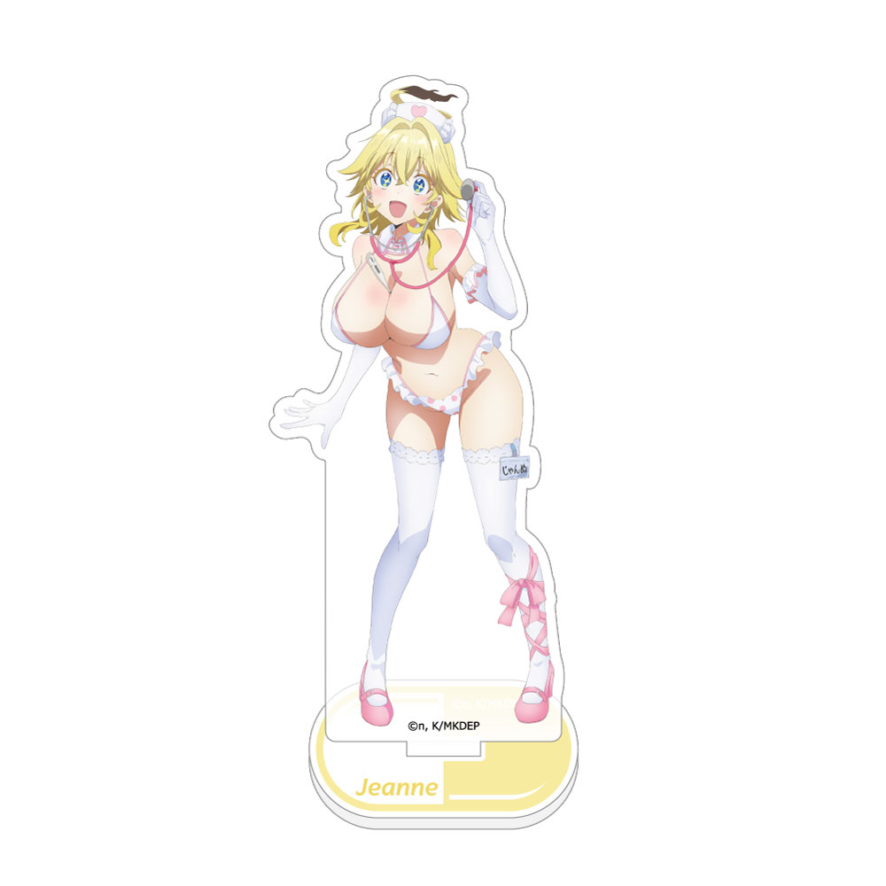 [カナン様はあくまでチョロい]描き下ろしアクリルスタンド(ジャンヌ/ナース水着) - AniSmile