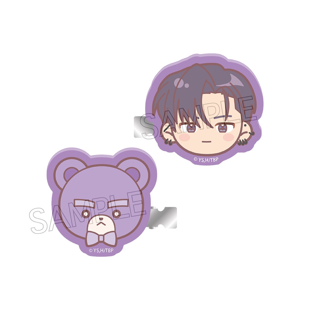多聞くん 今どっち!? 前髪クリップ 甲斐倫太郎&リンちゃん - AniSmile