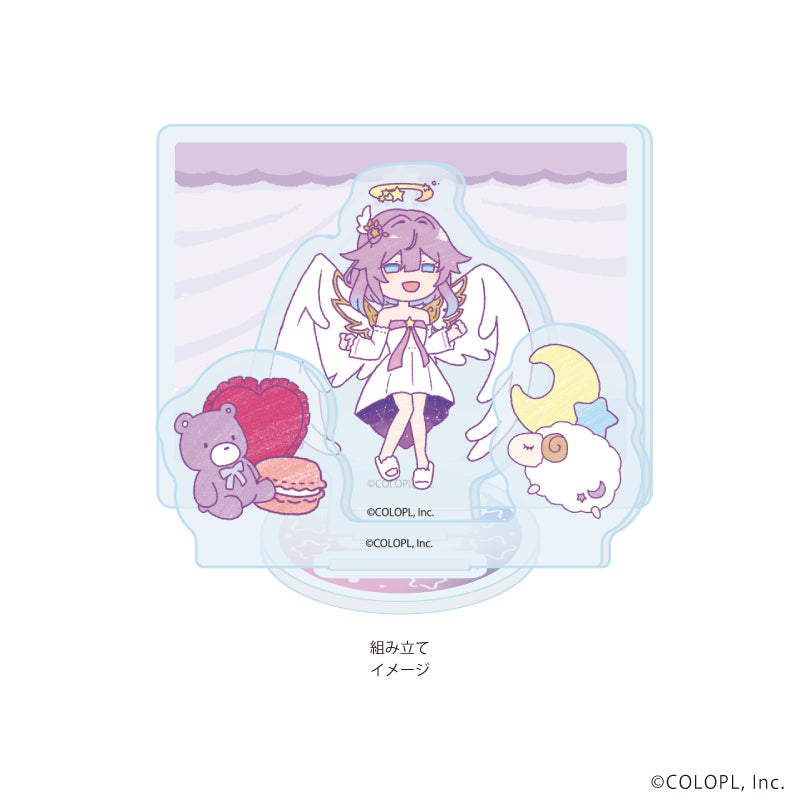 アクリルスタンドプレート「白猫プロジェクト」09/ルカ ゆめカワイイver.(グラフアートイラスト) Image 2 | AniSmile