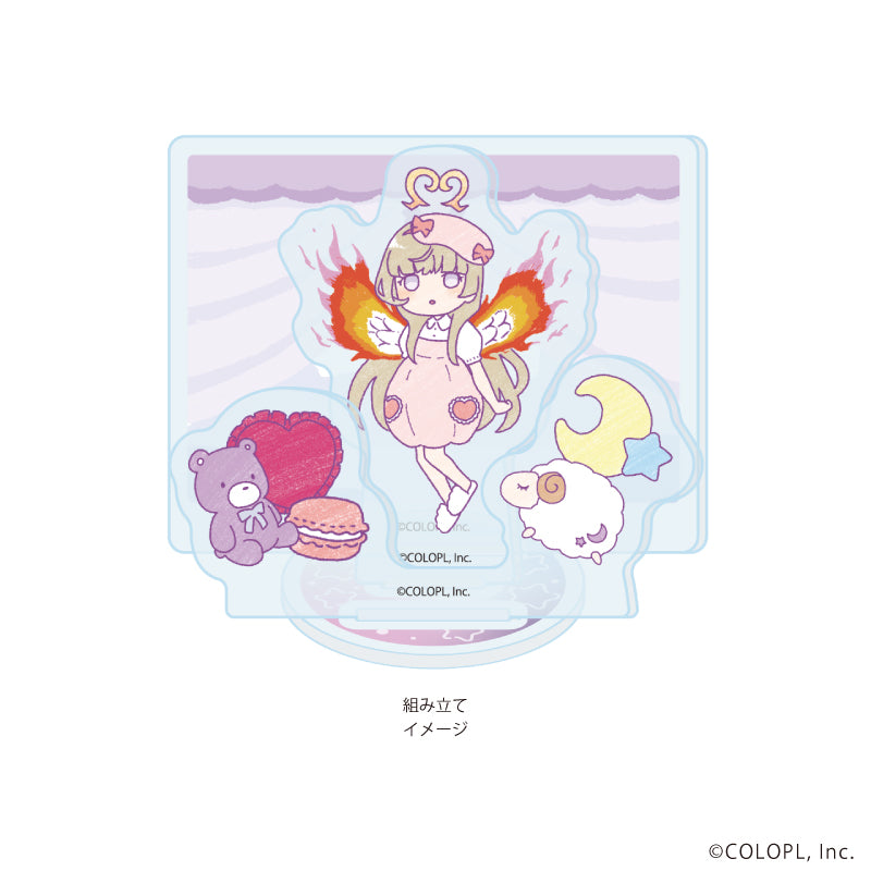 アクリルスタンドプレート「白猫プロジェクト」07/ヴィレータ ゆめカワイイver.(グラフアートイラスト) Image 2 | AniSmile
