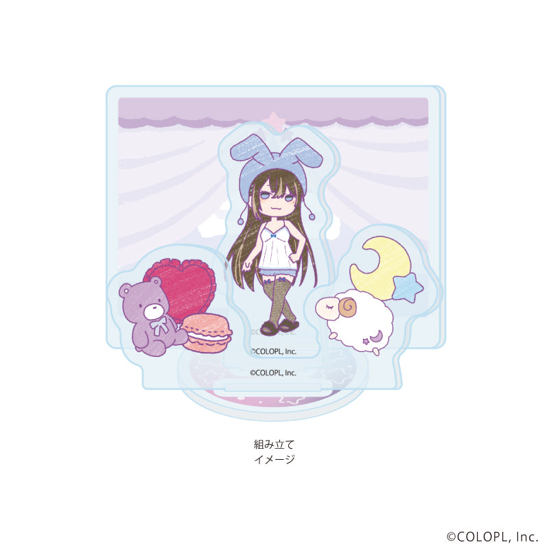 アクリルスタンドプレート「白猫プロジェクト」05/ユノス ゆめカワイイver.(グラフアートイラスト) Image 2 | AniSmile