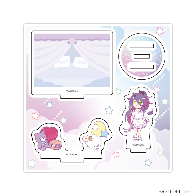 アクリルスタンドプレート「白猫プロジェクト」04/シルファ ゆめカワイイver.(グラフアートイラスト) - AniSmile