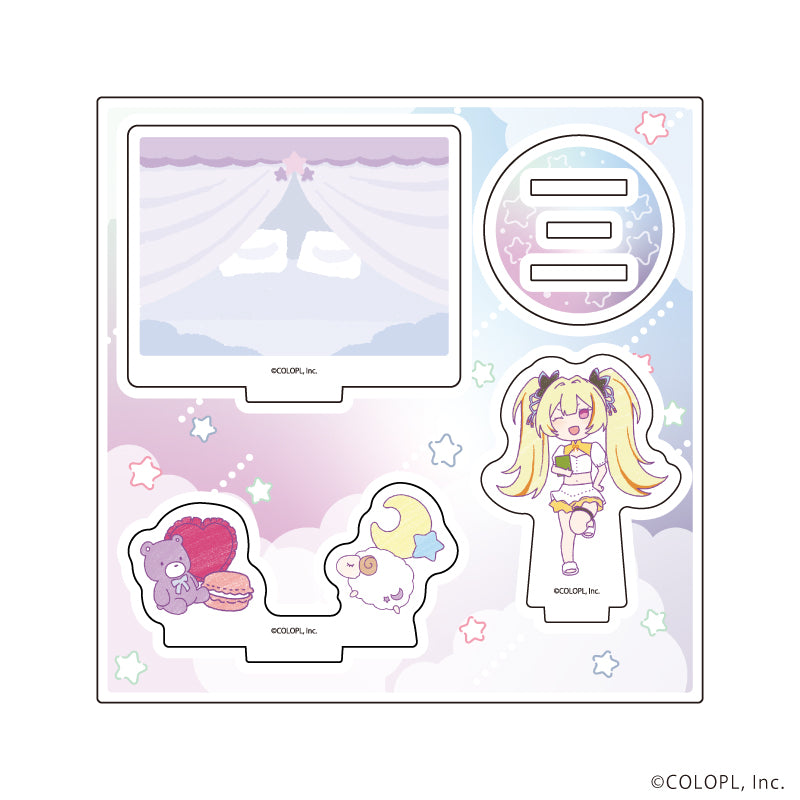 アクリルスタンドプレート「白猫プロジェクト」03/ビスケッタ ゆめカワイイver.(グラフアートイラスト) - AniSmile