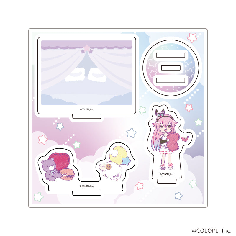 アクリルスタンドプレート「白猫プロジェクト」01/ミトラ ゆめカワイイver.(グラフアートイラスト) - AniSmile