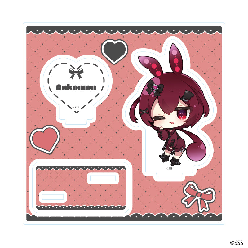 アクリルスタンドプレート「東北ずん子・ずんだもんプロジェクト」05/あんこもん(ミニキャライラスト) - AniSmile