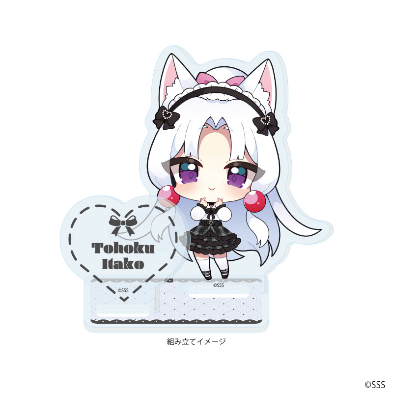 アクリルスタンドプレート「東北ずん子・ずんだもんプロジェクト」03/東北イタコ(ミニキャライラスト) Image 2 | AniSmile