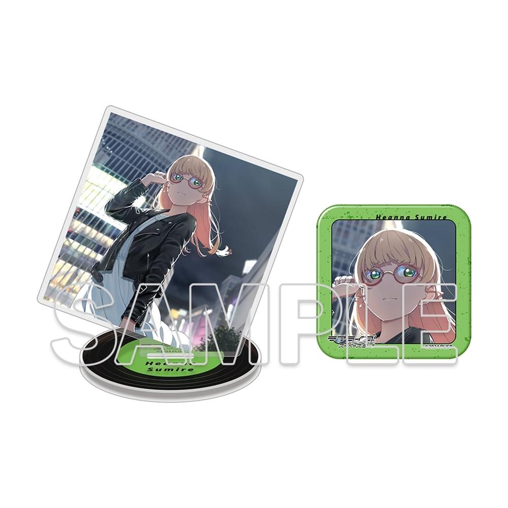 『ラブライブ!スーパースター!!』ましかくアクリルプレート&缶バッジセット ~Behind the ”Aspire”~ 平安名 すみれ - AniSmile