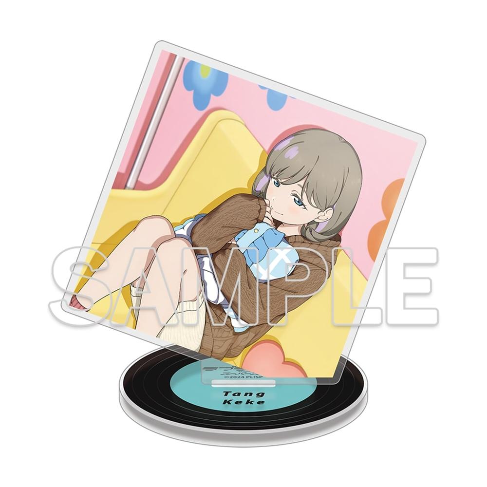 『ラブライブ!スーパースター!!』ましかくアクリルプレート&缶バッジセット ~Behind the ”Aspire”~ 唐 可可 Image 2 | AniSmile
