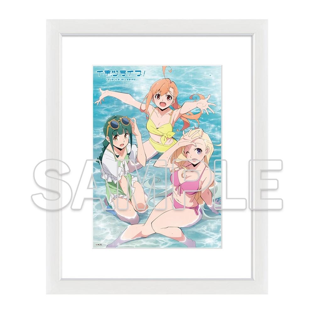 『イキヅライブ! LOVELIVE! BLUEBIRD』 A5キャラファイングラフ ポルカ&輝夜&真緑 - AniSmile