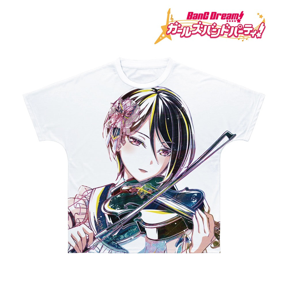 BanG Dream! ガールズバンドパーティ! 八潮 瑠唯 Ani-Art 第5弾 フルグラフィックTシャツユニセックス(サイズ/XXS) 图片 2 | AniSmile