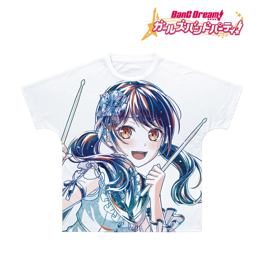 BanG Dream! ガールズバンドパーティ! 二葉 つくし Ani-Art 第5弾 フルグラフィックTシャツユニセックス(サイズ/XXS) Image 2 | AniSmile