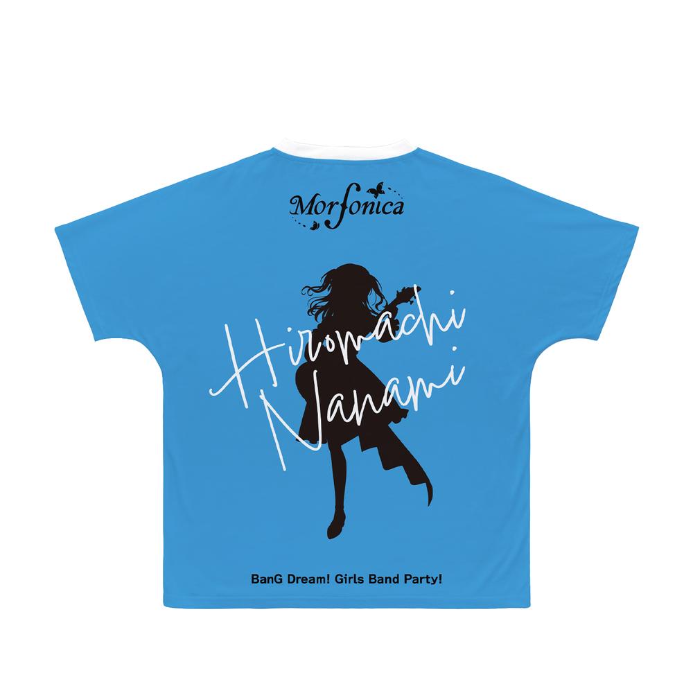 BanG Dream! ガールズバンドパーティ! 広町 七深 Ani-Art 第5弾 フルグラフィックTシャツユニセックス(サイズ/XXL) Image 3 | AniSmile