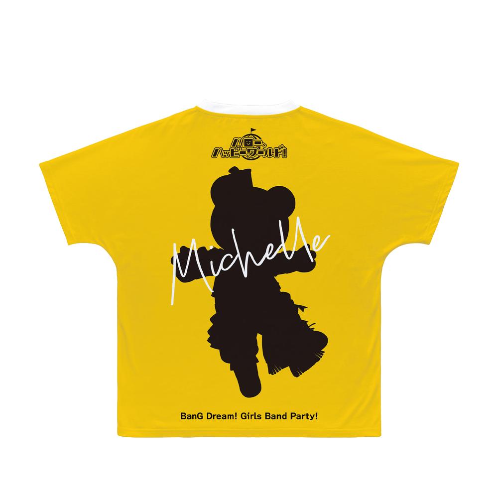 BanG Dream! ガールズバンドパーティ! ミッシェル Ani-Art 第5弾 フルグラフィックTシャツユニセックス(サイズ/XL) 图片 3 | AniSmile