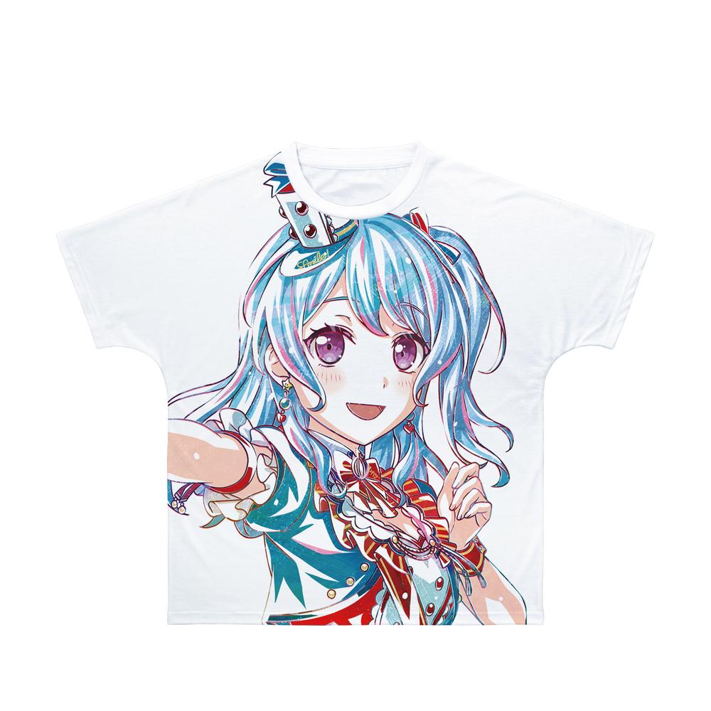 BanG Dream! ガールズバンドパーティ! 松原 花音 Ani-Art 第5弾 フルグラフィックTシャツユニセックス(サイズ/XS) - official product image | AniSmile