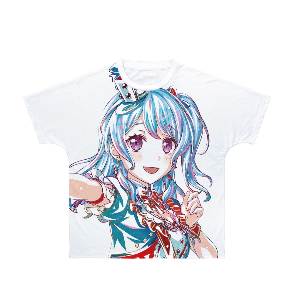 BanG Dream! ガールズバンドパーティ! 松原 花音 Ani-Art 第5弾 フルグラフィックTシャツユニセックス(サイズ/XXS) - official product image | AniSmile