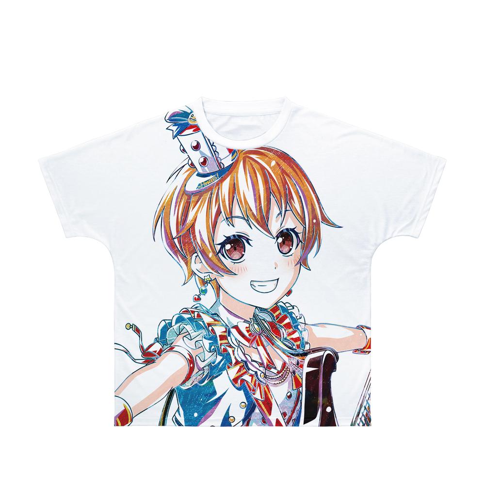 BanG Dream! ガールズバンドパーティ! 北沢 はぐみ Ani-Art 第5弾 フルグラフィックTシャツユニセックス(サイズ/XXL) - official product image | AniSmile