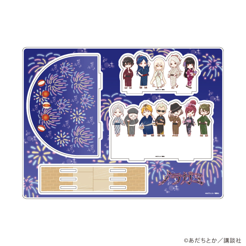 アクリルジオラマ「ノラガミ」05/浴衣ver.(グラフアートイラスト) - 官方商品图片 | AniSmile