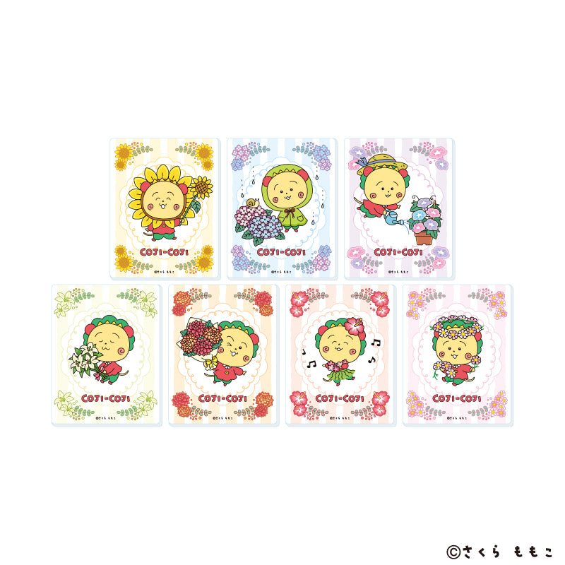アクリルカード「COJI-COJI」01/ブラインド(全7種)(描き下ろしイラスト) - official product image | AniSmile