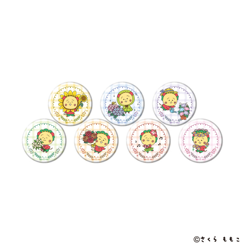 缶バッジ「COJI-COJI」01/ブラインド(全7種)(描き下ろしイラスト) - AniSmile