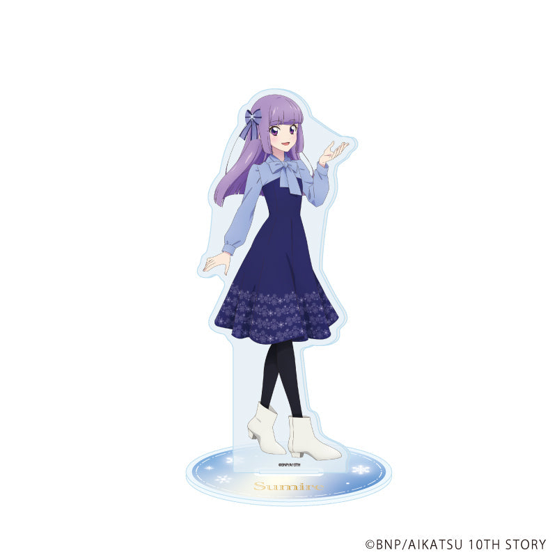 アクリルスタンド「アイカツ!」20/氷上スミレ 雪柄コーデver.(描き下ろしイラスト) - 公式商品画像 | AniSmile