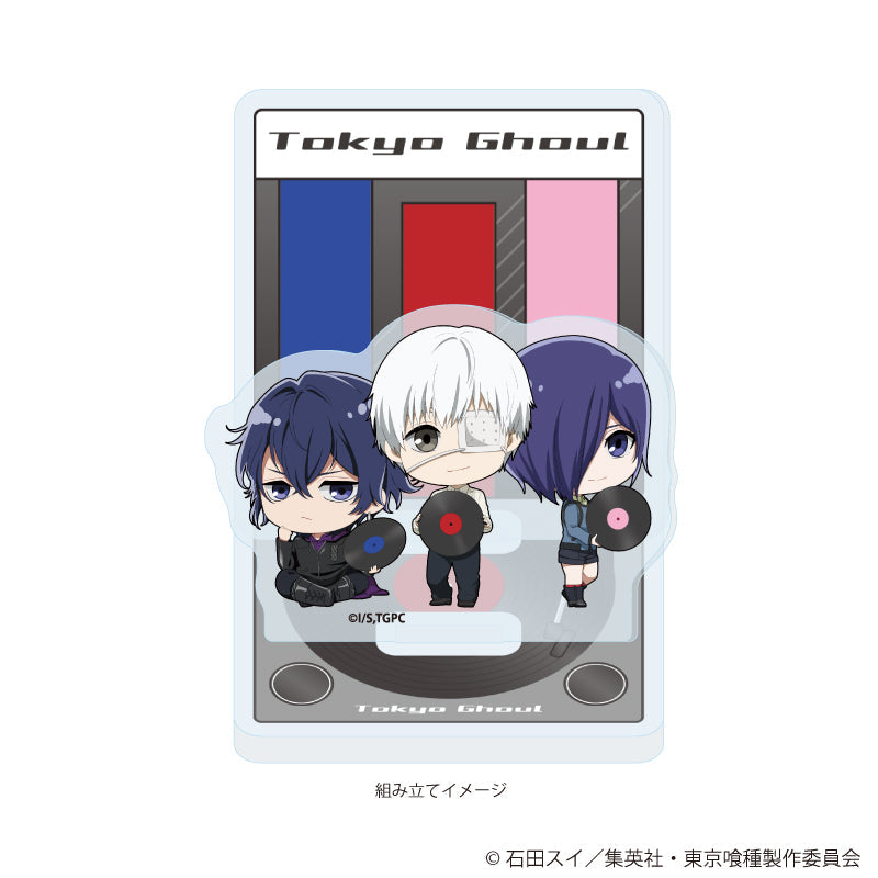 アクリルスタンドプレート「東京喰種」05/金木&董香&絢都(ミニキャライラスト) Image 2 | AniSmile