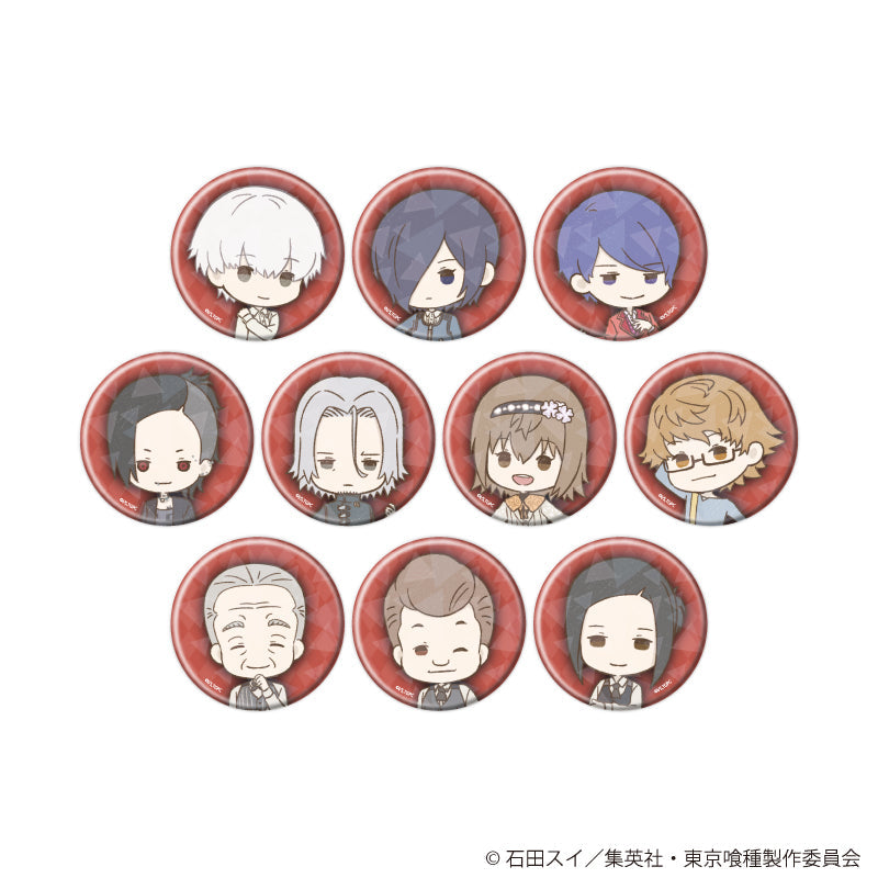 ホログラム缶バッジ(57mm)「東京喰種」05/ブラインド(全10種)(レトロアートイラスト) - official product image | AniSmile
