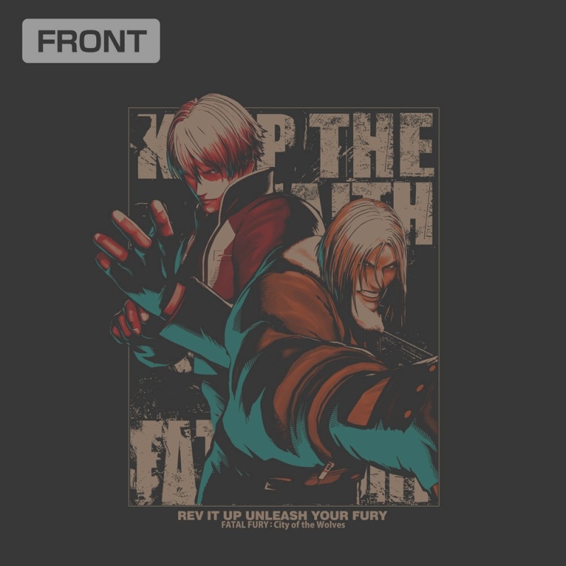 餓狼伝説 City of the Wolves Tシャツ/SUMI-M 画像 2 | AniSmile