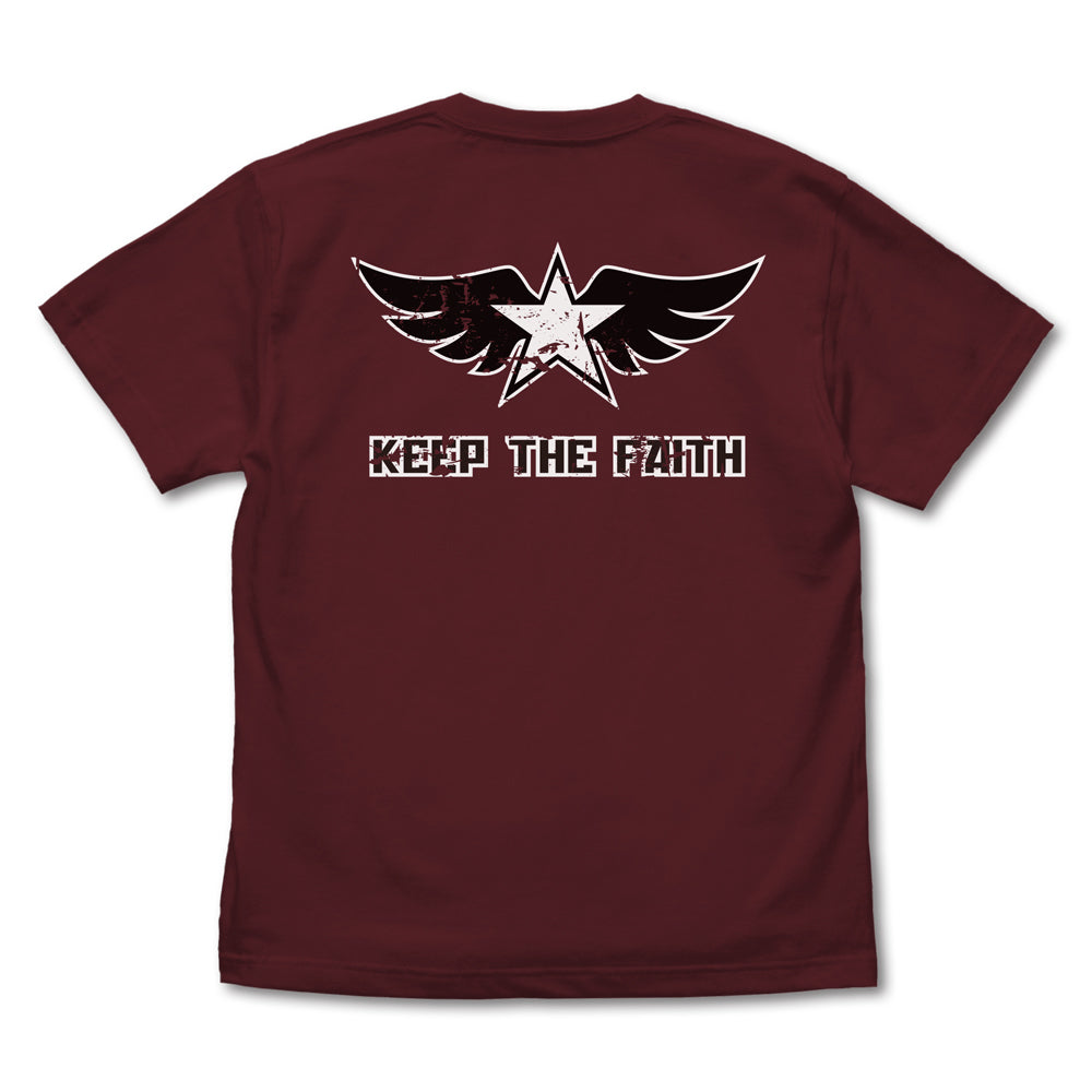 THE KING OF FIGHTERS XV ロック・ハワード Tシャツ/BURGUNDY-S 画像 3 | AniSmile