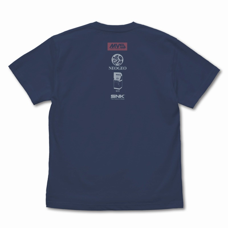 MVS NEOGEO Tシャツ/SLATE-L Image 3 | AniSmile