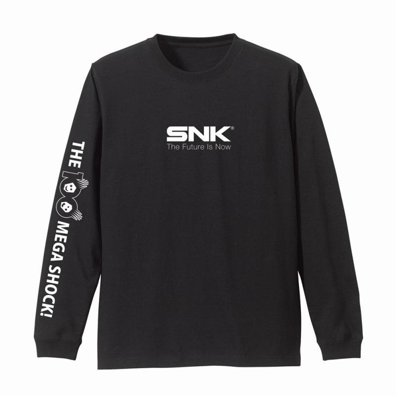 NEOGEO 袖リブロングスリーブTシャツ/BLACK-S Image 4 | AniSmile