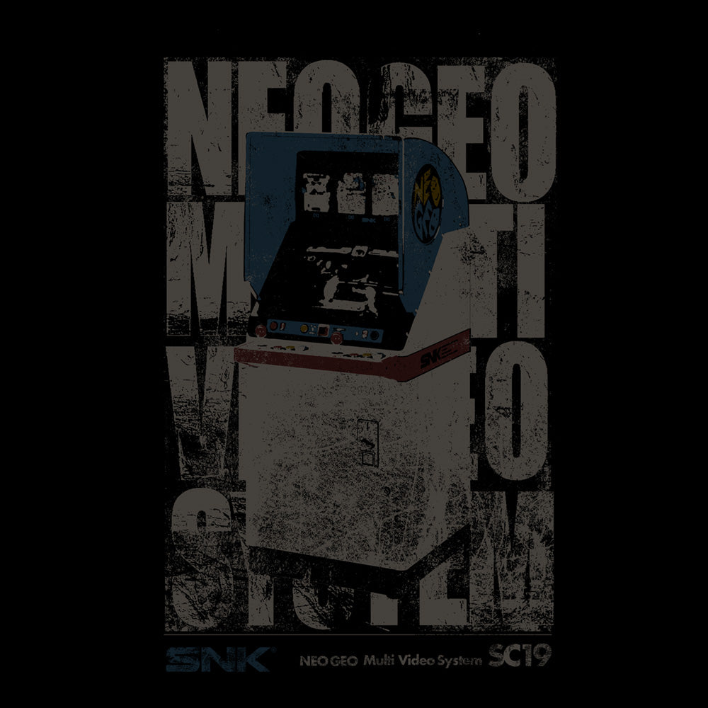 NEOGEO 筐体Tシャツ/BLACK-S 画像 2 | AniSmile
