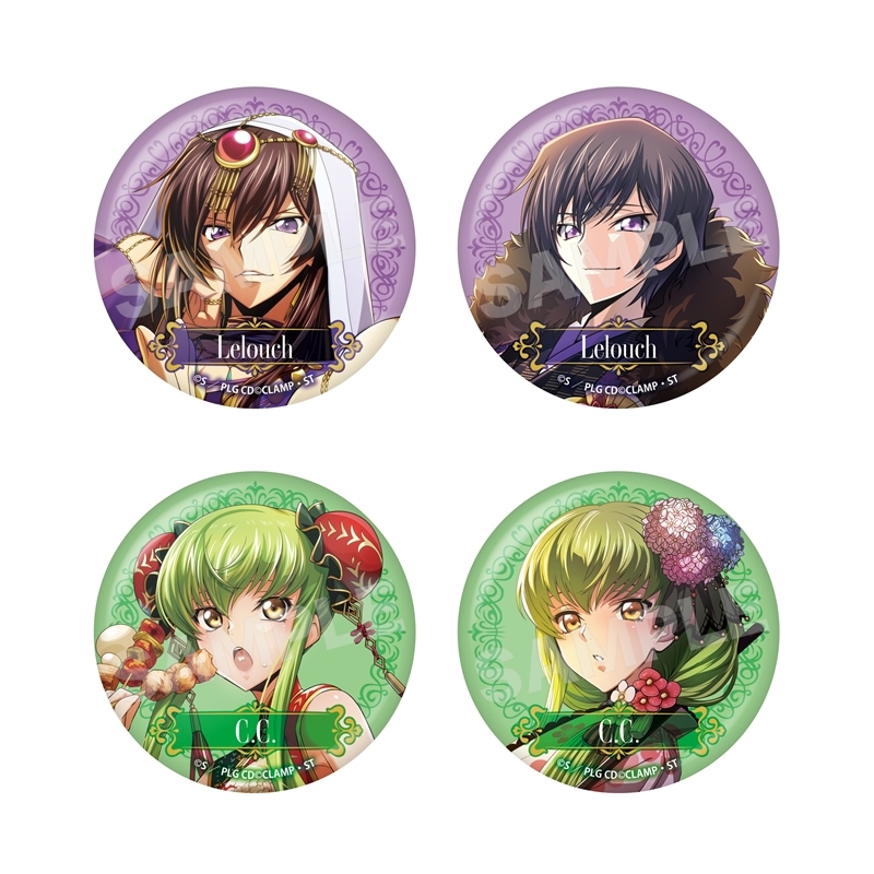 コードギアス 反逆のルルーシュ ロストストーリーズ 缶バッジ /01 全8種 画像 2 | AniSmile