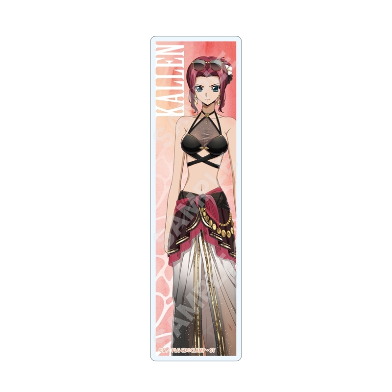 コードギアス 反逆のルルーシュ ロストストーリーズ クリアブックマーカー /04 カレン - 公式商品画像 | AniSmile