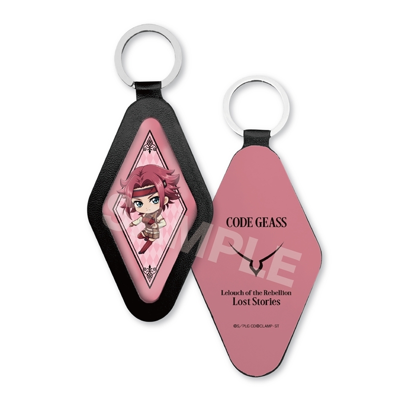 コードギアス 反逆のルルーシュ ロストストーリーズ レザーキーホルダー /04 カレン(ミニキャラ) - 官方商品图片 | AniSmile