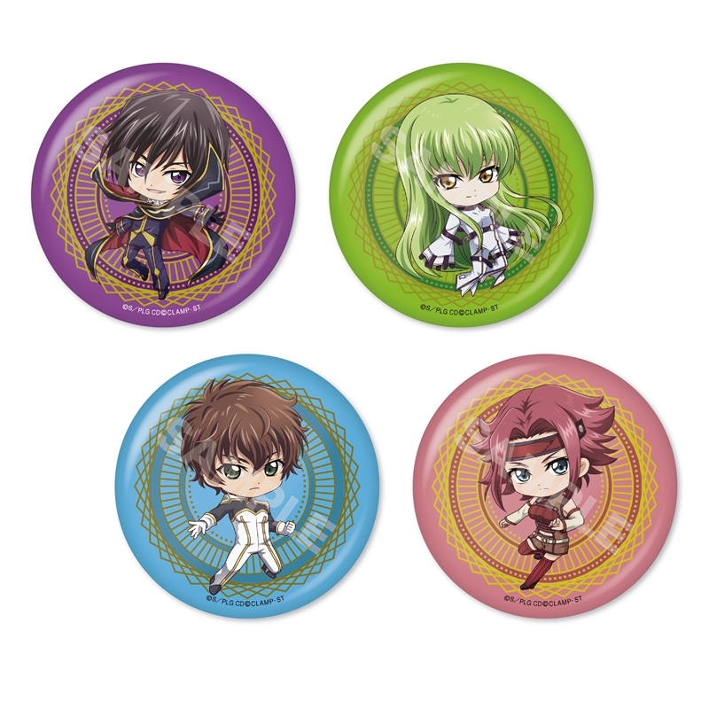 コードギアス 反逆のルルーシュ ロストストーリーズ メタリック缶バッジ /01 BOXB(全8種) 画像 2 | AniSmile