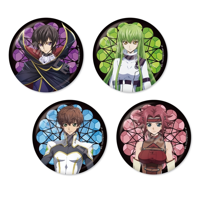 コードギアス 反逆のルルーシュ ロストストーリーズ メタリック缶バッジ /01 BOXA(全8種) 图片 2 | AniSmile