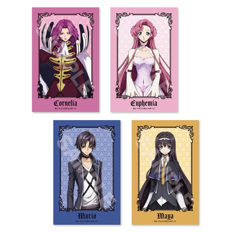 コードギアス 反逆のルルーシュ ロストストーリーズ サテン地ステッカー /01 BOXA(全8種) 画像 3 | AniSmile