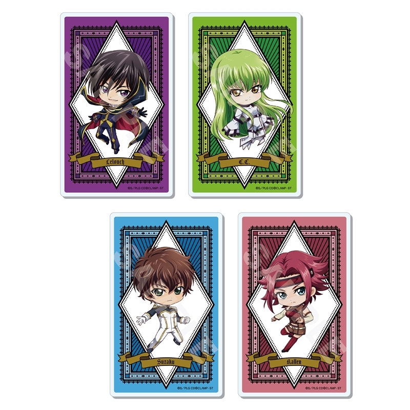 コードギアス 反逆のルルーシュ ロストストーリーズ アクリルカード /01 BOXB(全8種) 画像 2 | AniSmile