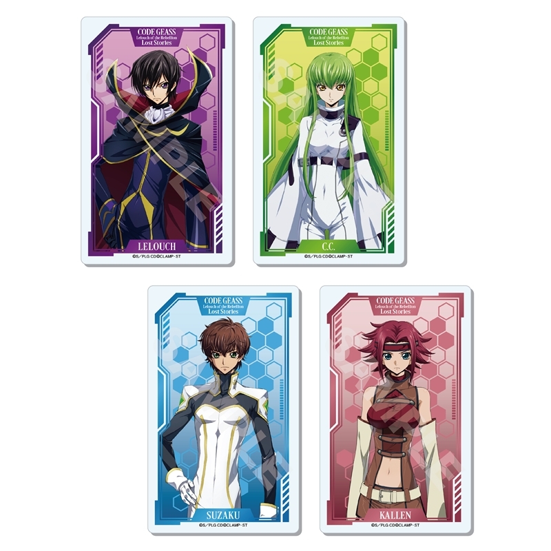 コードギアス 反逆のルルーシュ ロストストーリーズ アクリルカード /01 BOXA(全8種) 画像 2 | AniSmile