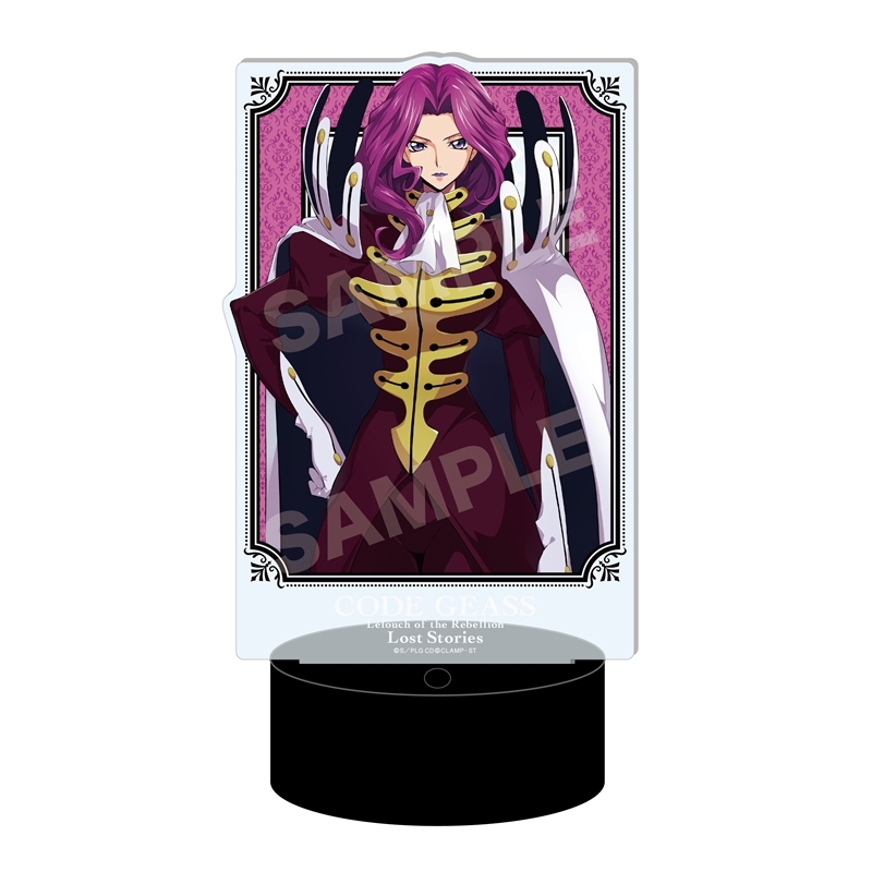コードギアス 反逆のルルーシュ ロストストーリーズ LEDビッグアクリルスタンド /05 コーネリア - 公式商品画像 | AniSmile