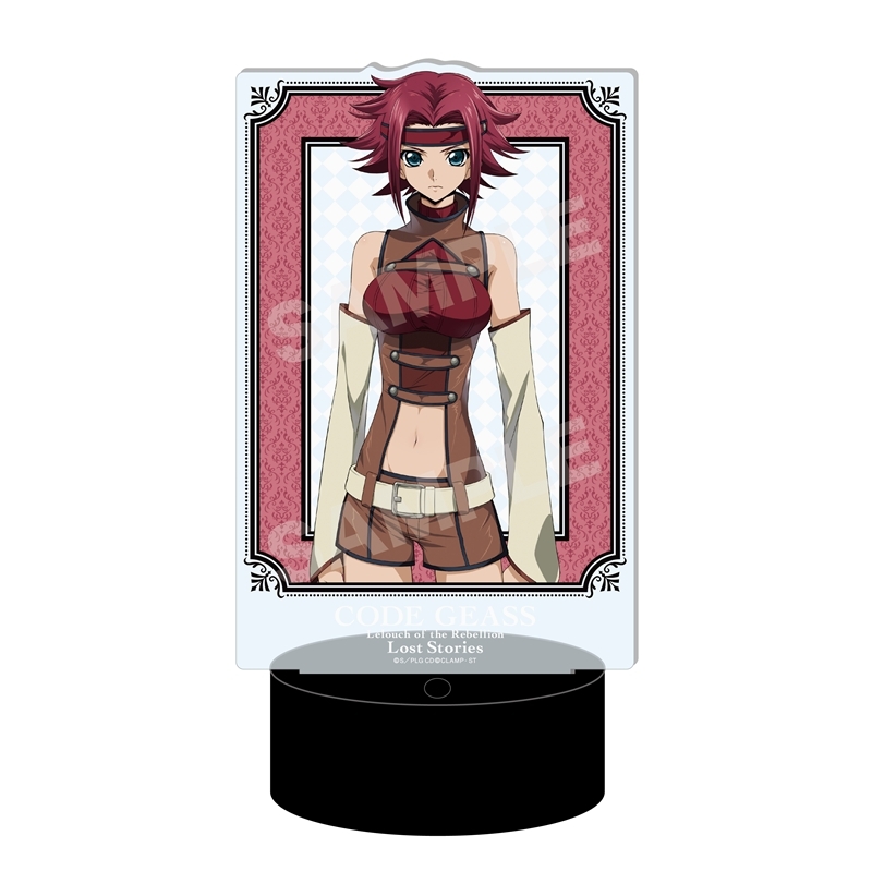 コードギアス 反逆のルルーシュ ロストストーリーズ LEDビッグアクリルスタンド /04 カレン - 公式商品画像 | AniSmile
