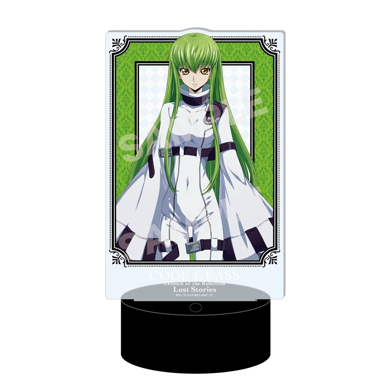コードギアス 反逆のルルーシュ ロストストーリーズ LEDビッグアクリルスタンド /02 C.C. - AniSmile