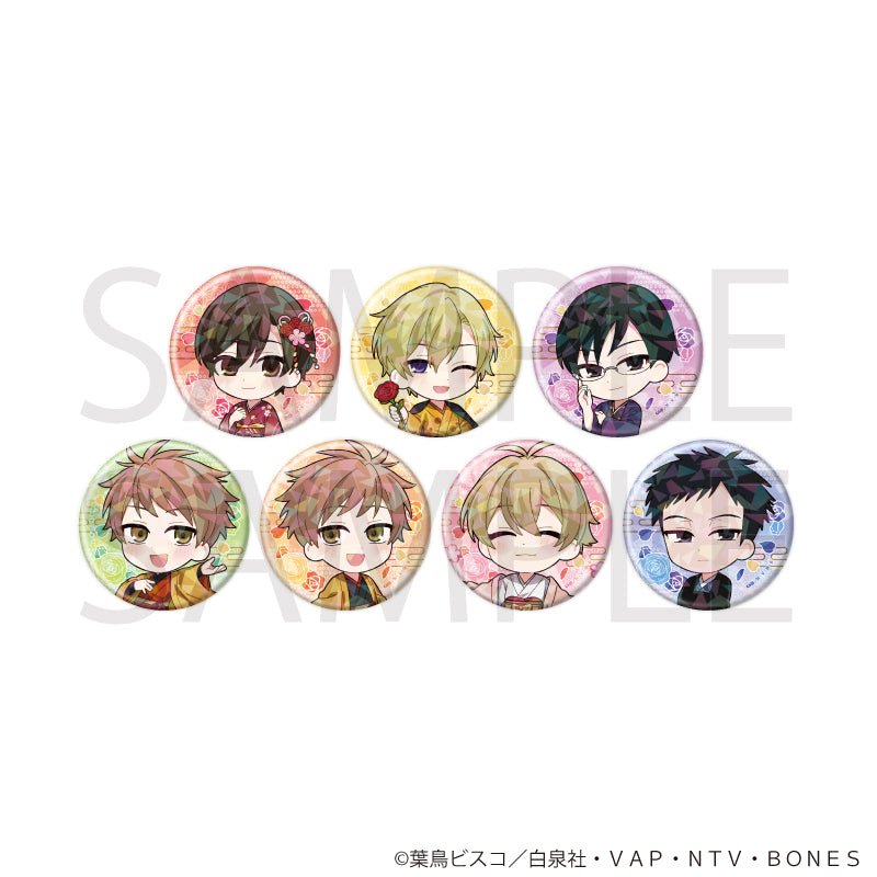 ホログラム缶バッジ(57mm)「桜蘭高校ホスト部」02/ブラインド(全7種)(ミニキャライラスト) - AniSmile