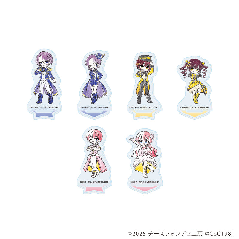 アクリルぷちスタンド「きみの煌めきに恋してる」01/ブラインド(全6種) アイドルステージver.(グラフアートイラスト) - AniSmile