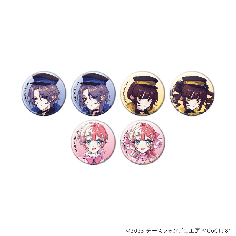 缶バッジ「きみの煌めきに恋してる」01/ブラインド(全6種)(公式イラスト) - AniSmile