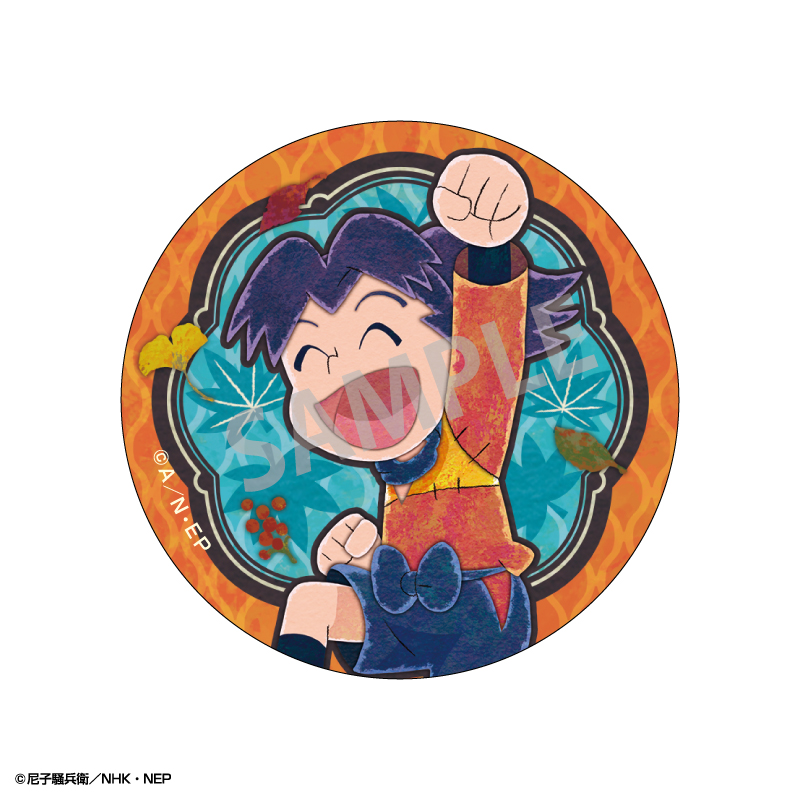 忍たま乱太郎 トレーディング和紙風缶バッジ/カミアニTOUCH 秋の修学旅行実行委員会 图片 6 | AniSmile