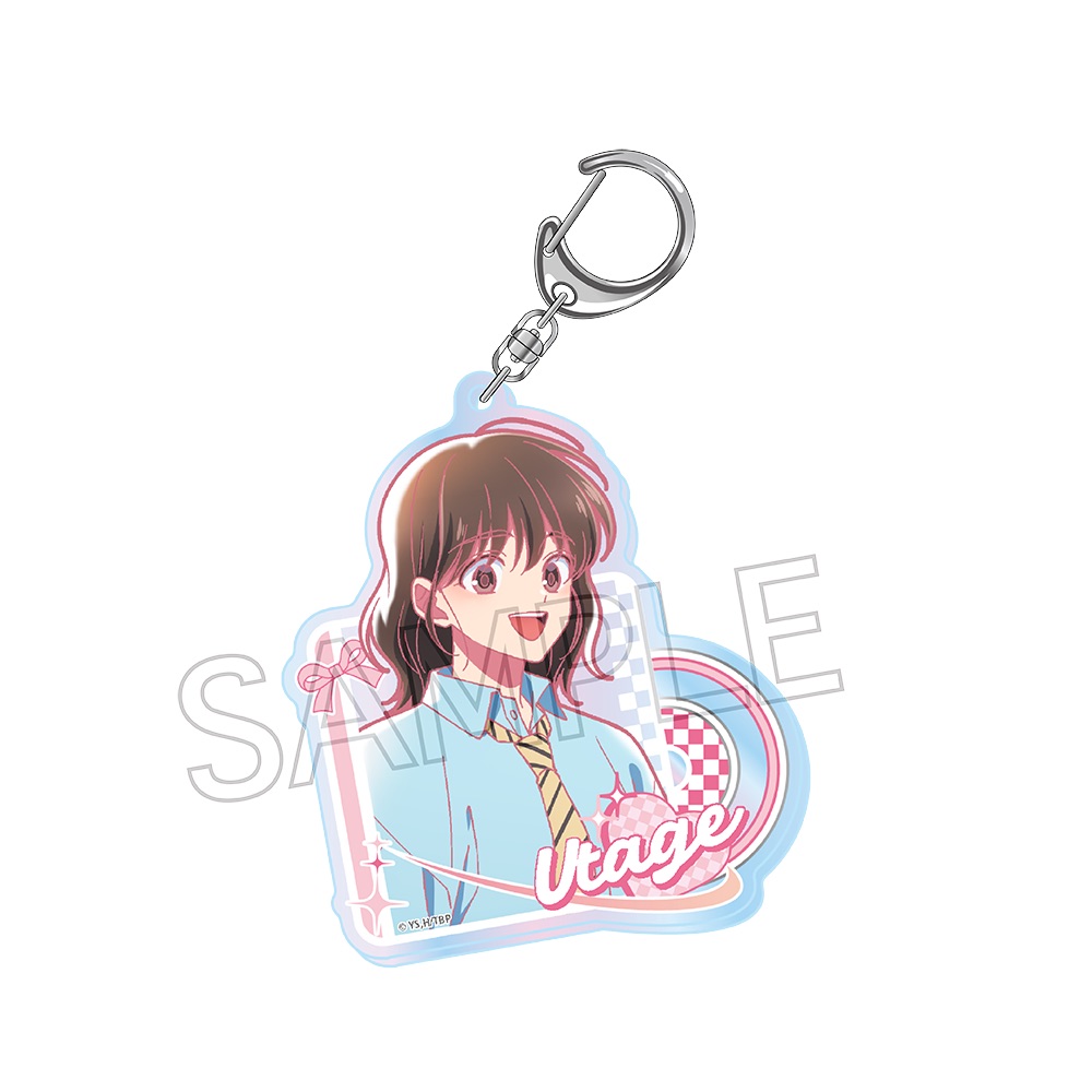 多聞くん 今どっち!? スタイルアップシリーズ オーロラアクリルキーホルダー 木下うたげ Image 2 | AniSmile