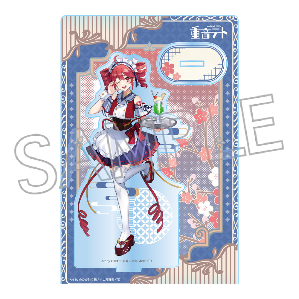 重音テト 和風モダンカフェ アクリルスタンド(L) B Image 4 | AniSmile